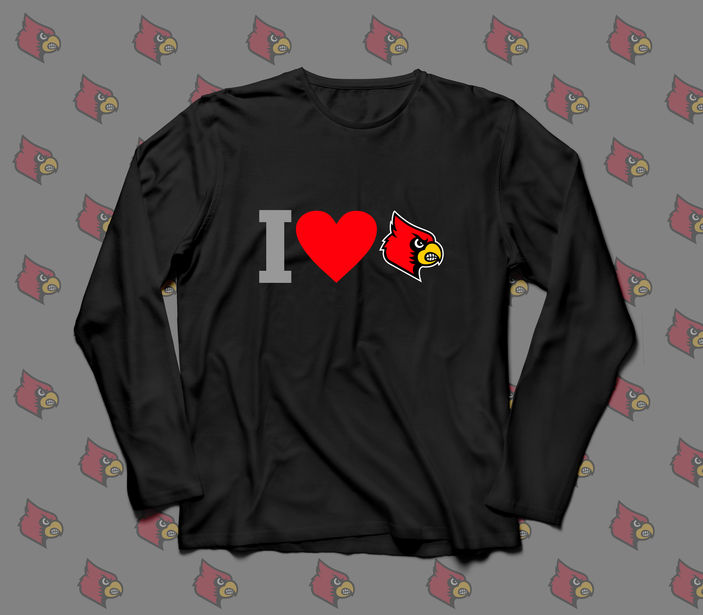 "I Love Louisville" Long Sleeve Shirt