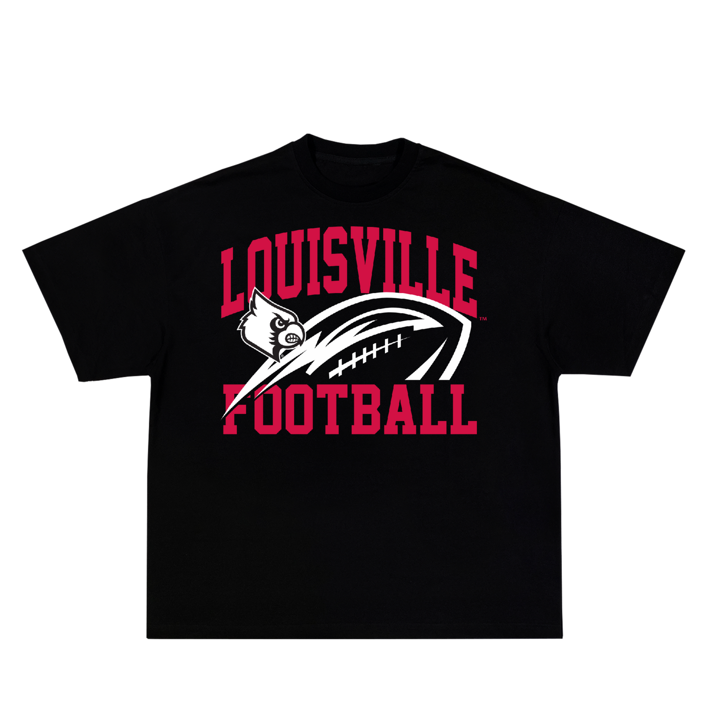 "Louisville Football" Short Sleeve Shirt