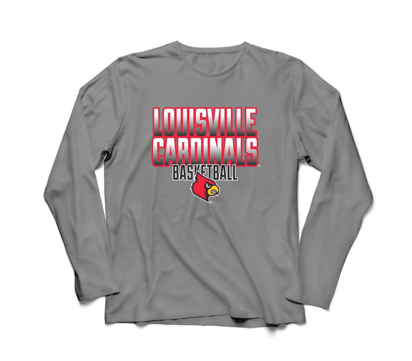 "Louisville Cardinals" Basketball Long Sleeve Shirt