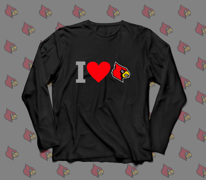 "I Love Louisville" Long Sleeve Shirt