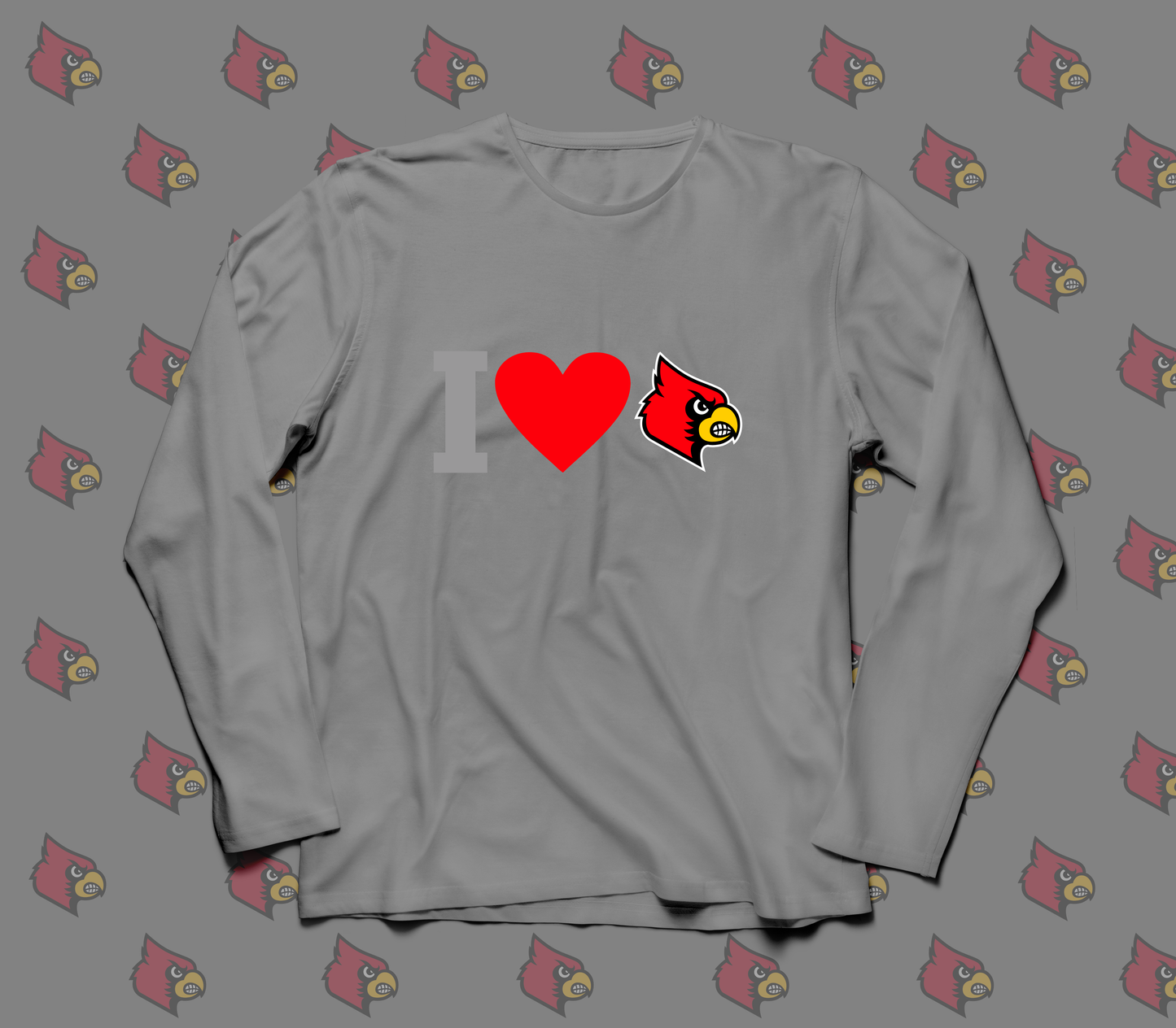 "I Love Louisville" Long Sleeve Shirt