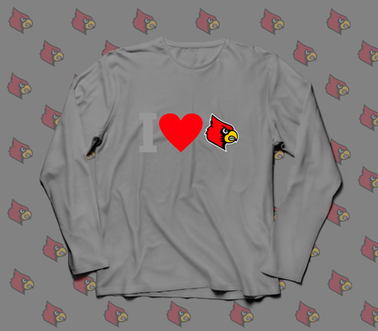 "I Love Louisville" Long Sleeve Shirt