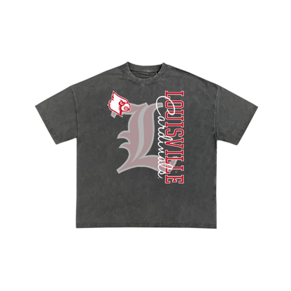 "Vertical Cardinals" Short Sleeve Shirt